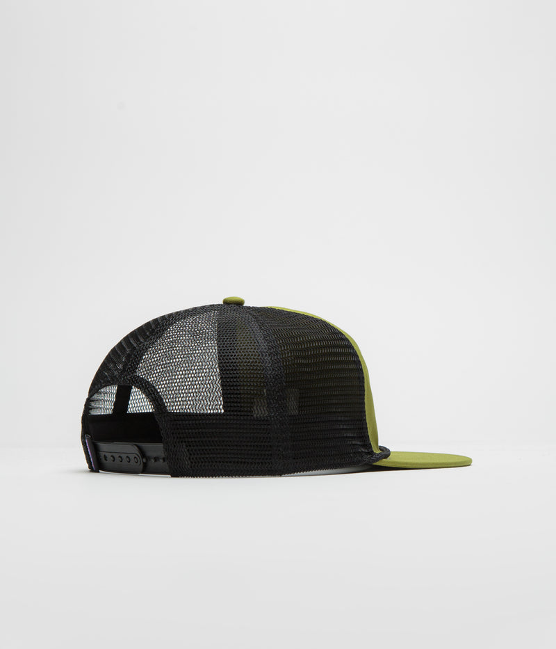 Patagonia Airfarer Cap in Berm Logo: Graze Green