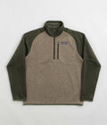 Patagonia Better Sweater 1/4 Zip Sweatshirt in Seabird Grey