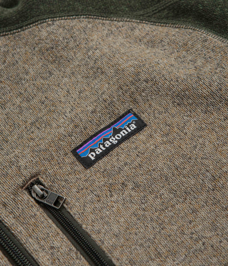 Patagonia Better Sweater 1/4 Zip Sweatshirt in Seabird Grey