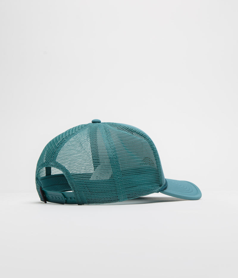 Patagonia Broadcaster Cap in Berm Logo: Wetland Blue