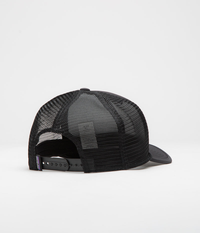 Patagonia Broadcaster Cap in Strata Text: Black