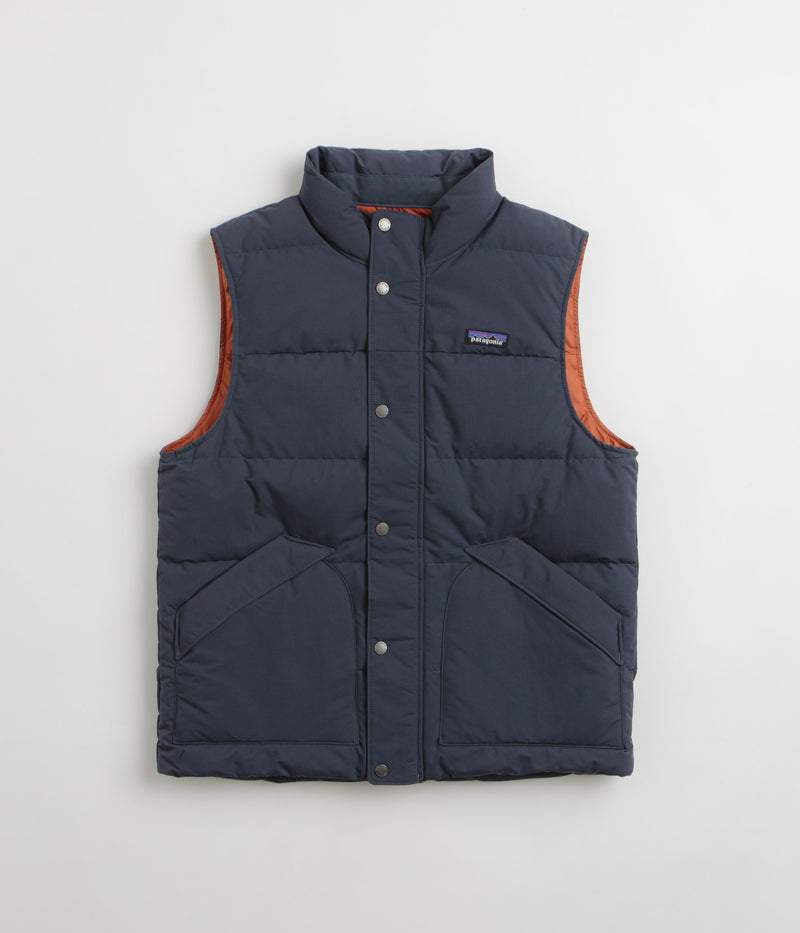 Patagonia Downdrift Vest in Smolder Blue