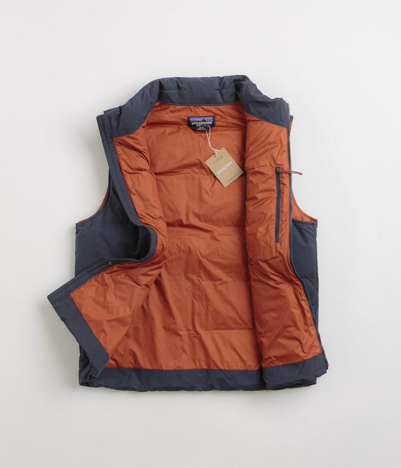 Patagonia Downdrift Vest in Smolder Blue