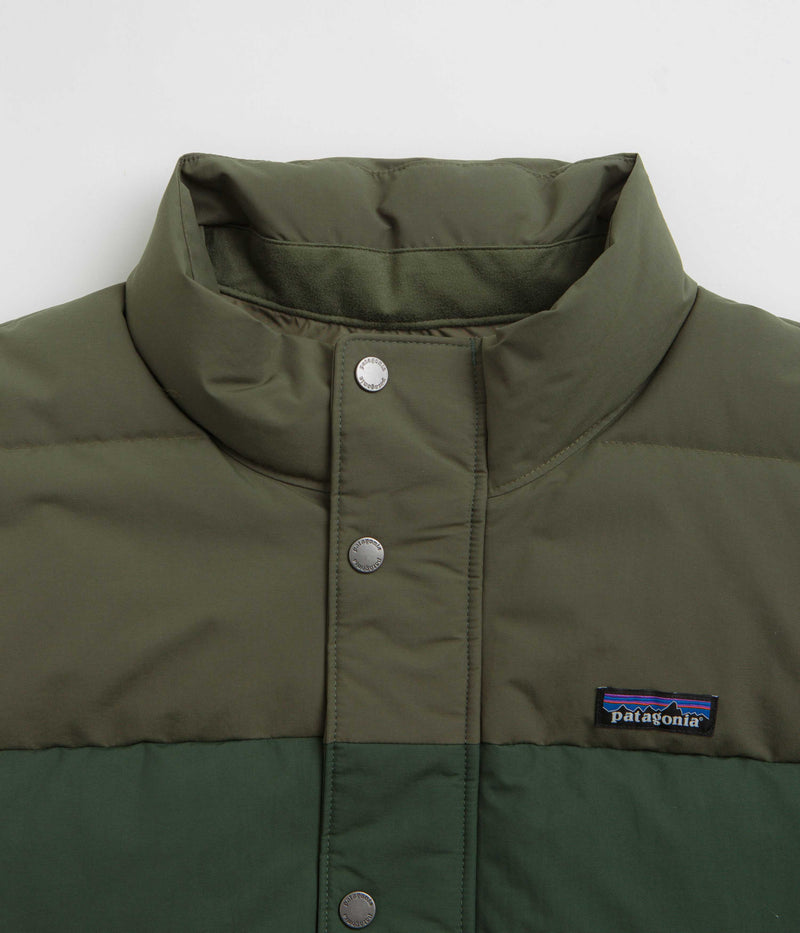 Patagonia Downdrift Vest in Torrey Pine Green