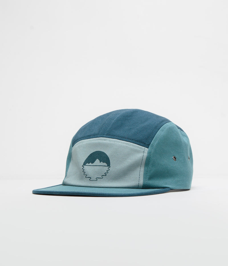 Patagonia Graphic Maclure Cap in Forgotten Island: Wetland Blue