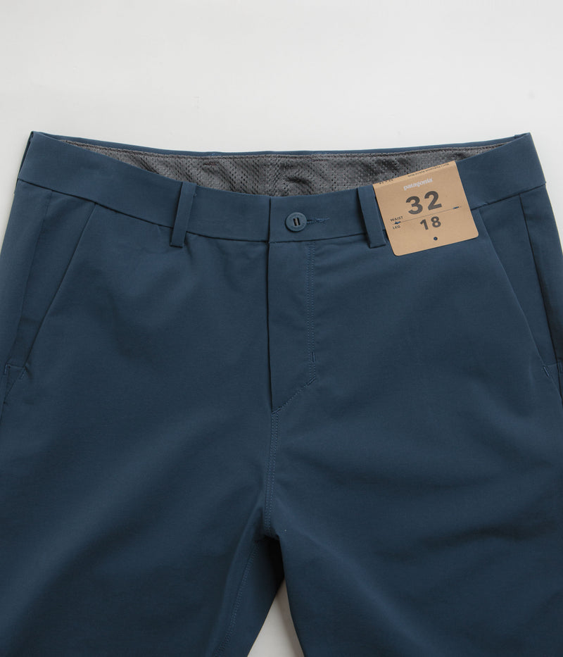 Patagonia Hydropeak Hybrid Walk 18" Shorts in Tidepool Blue