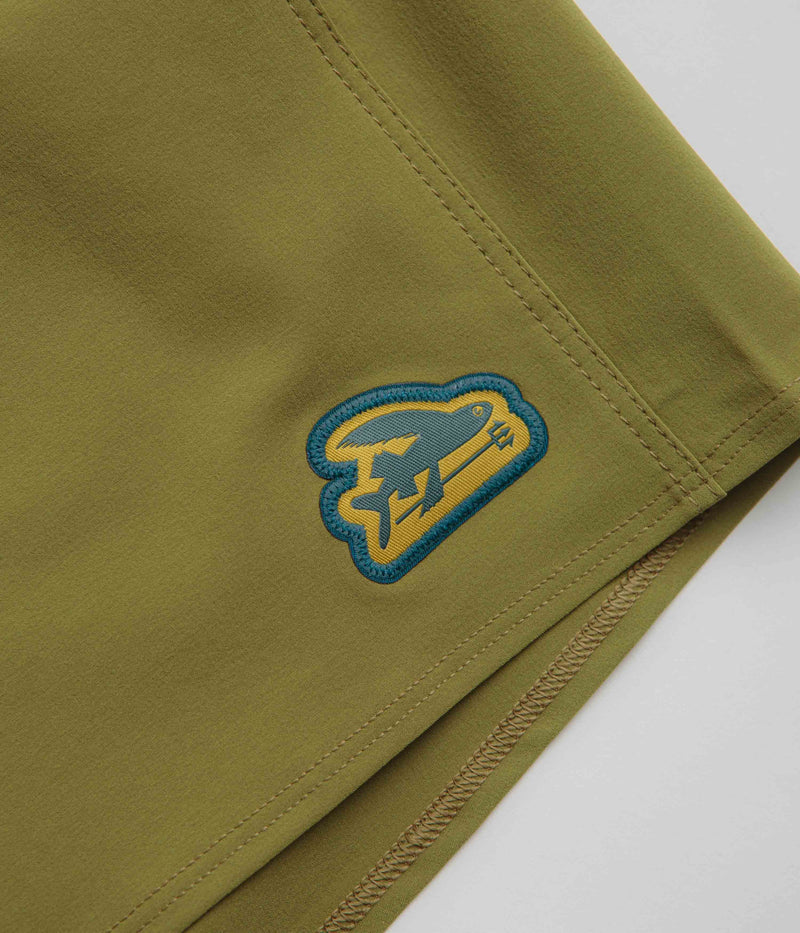 Patagonia Hydropeak Volley 16" Shorts in Graze Green