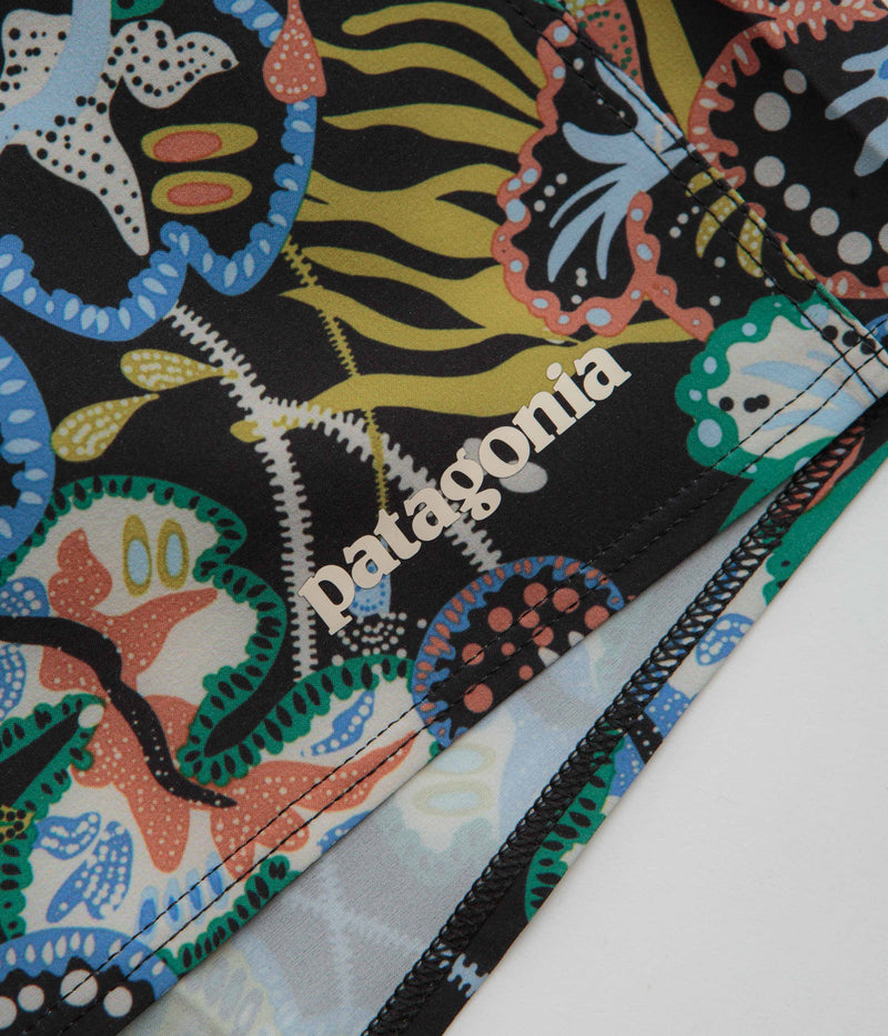 Patagonia Hydropeak Volley 16" Shorts in Undersea: Black
