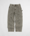 Poetic Collective Split Pants in Grey Denim Wash