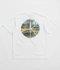 Polar Burnside 2084 Fill Logo T-Shirt in White