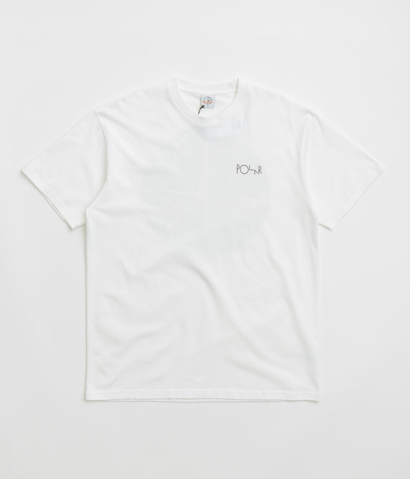 Polar Burnside 2084 Fill Logo T-Shirt in White