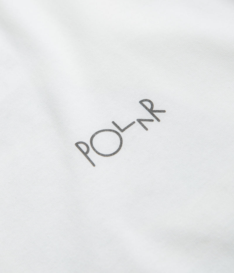 Polar Burnside 2084 Fill Logo T-Shirt in White