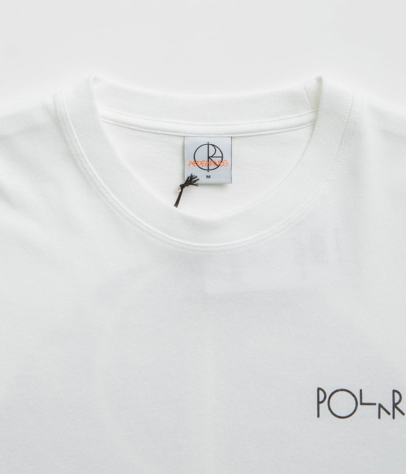 Polar Burnside 2084 Fill Logo T-Shirt in White