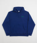 Polar Surf Logo Dave Hoodie in Deep Royal Blue