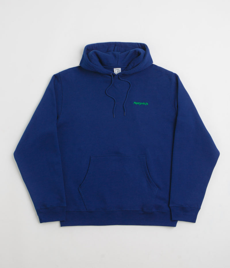 Polar Surf Logo Dave Hoodie in Deep Royal Blue