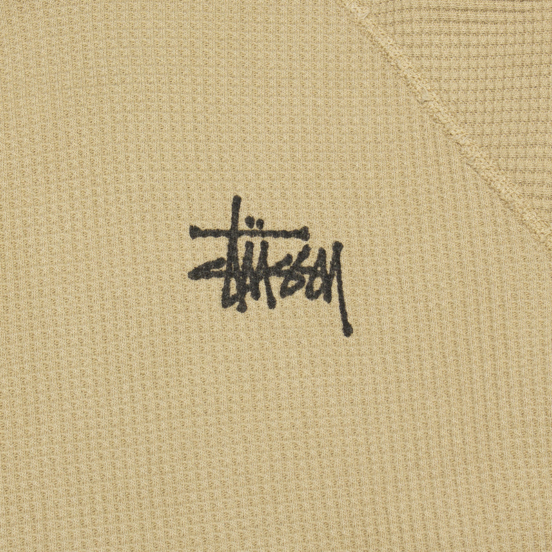 Stussy | Raglan Thermal Basic Stock
Style # 1140356
Color : Sand