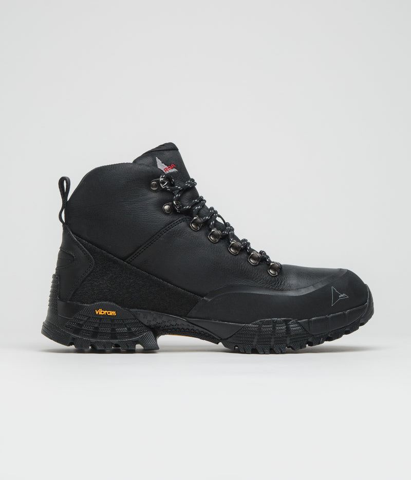 ROA Andreas Shoes in Black and Black