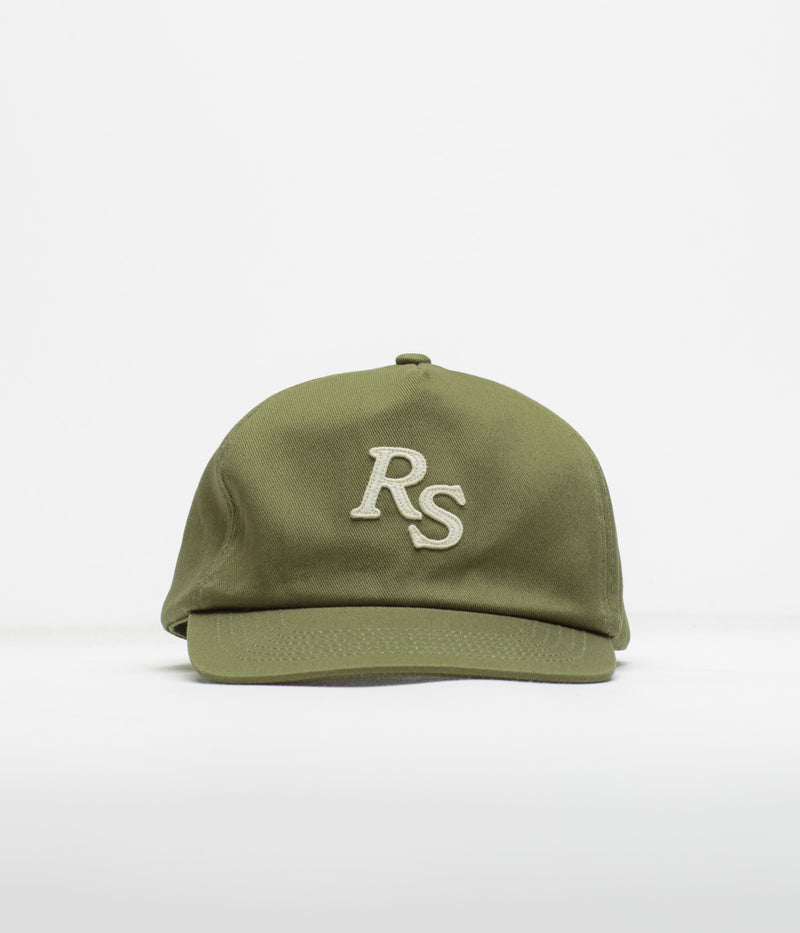 Roma RS Logo Cap in Green and White