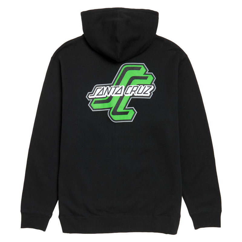 Santa Cruz Outer OGSC Zip Hoodie - Black