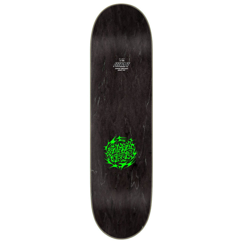 Santa Cruz Scribble Flash FeelBase Skateboard Deck - 8.00"