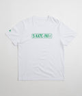 SkatePal License Plate T-Shirt in White