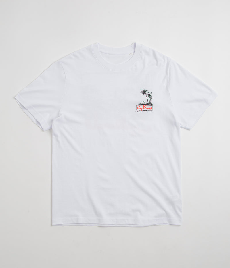SkatePal Palms T-Shirt in White
