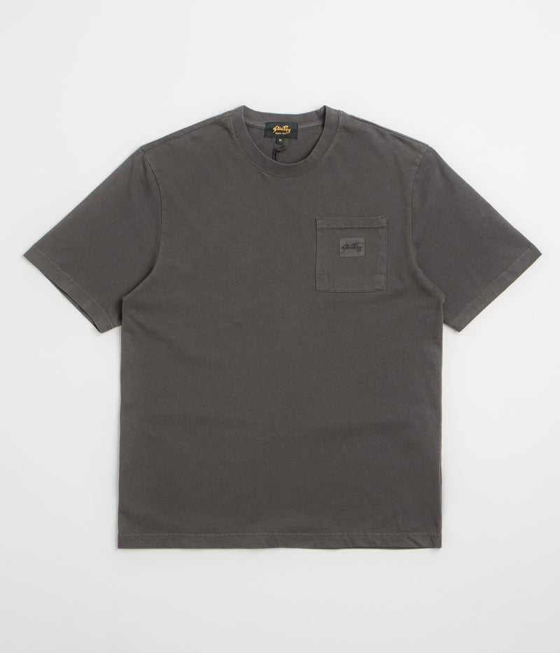 Stan Ray Patch Pocket T-Shirt in Raven Black