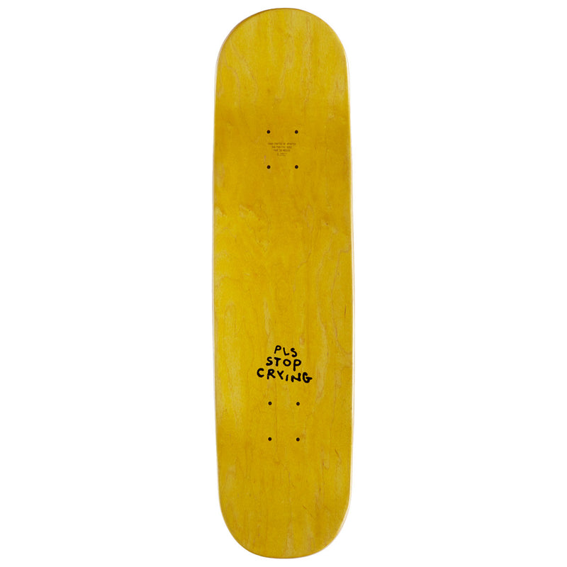 Tacky Joy Factory Stack Skateboard Complete - Brown/Yellow - 8.25"
