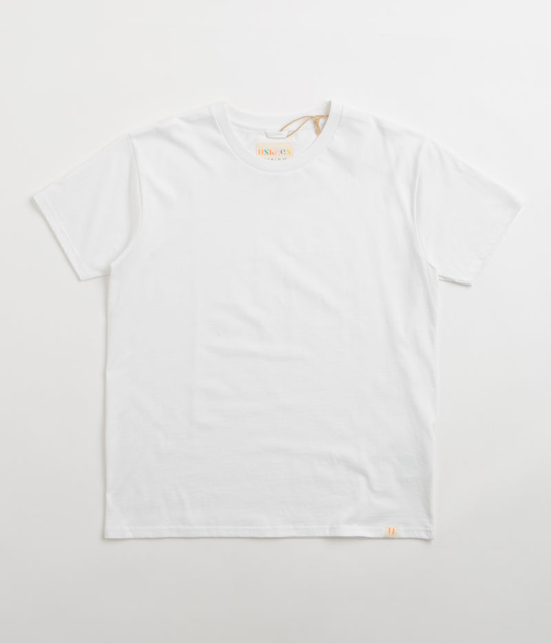 Uskees 7006 T-Shirt in White and White