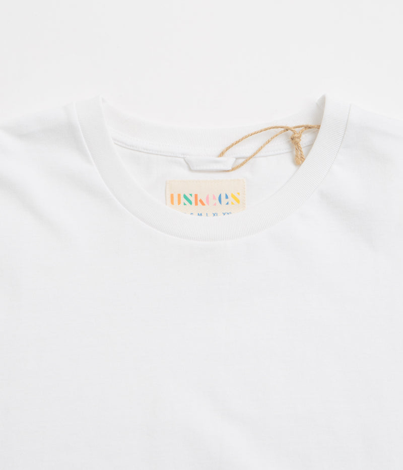 Uskees 7006 T-Shirt in White and White