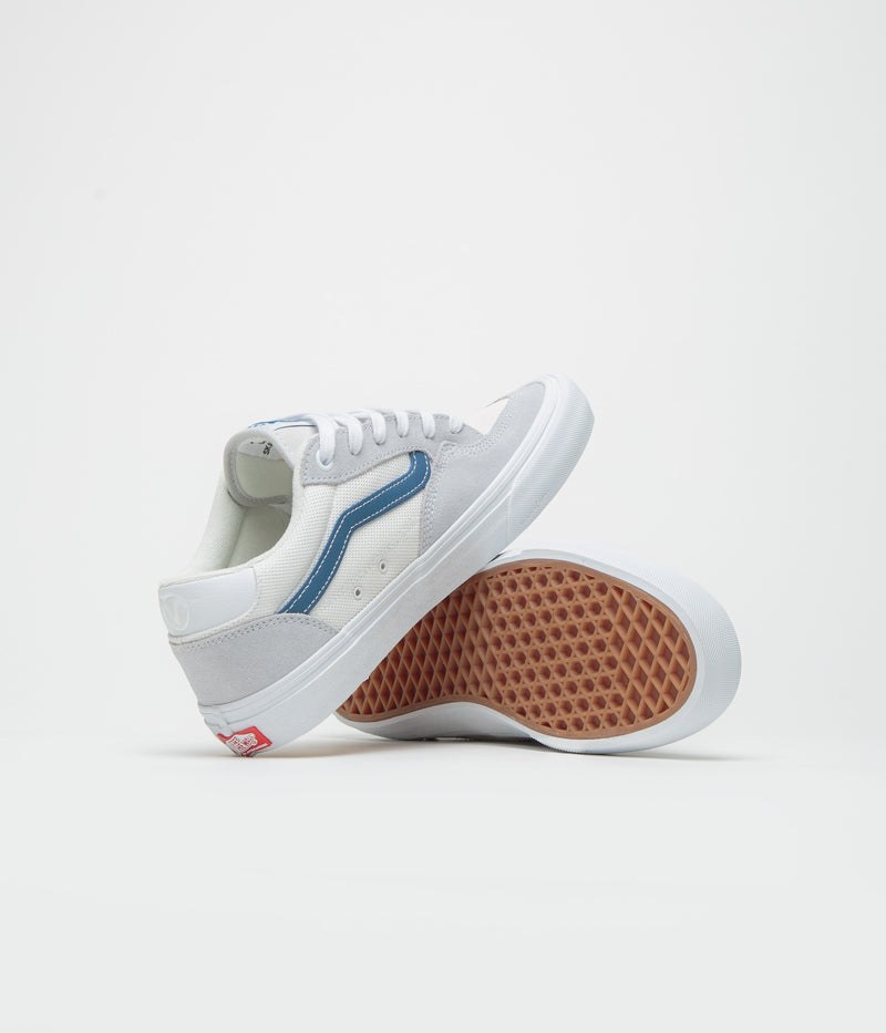Vans Skate Rowan Shoes in Grey and Navy