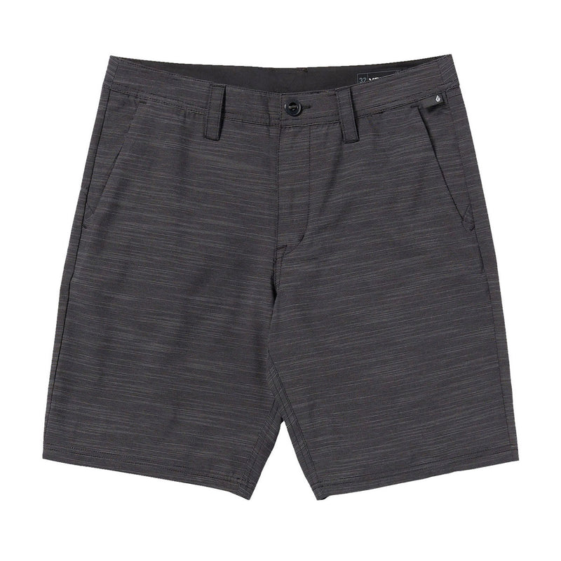Volcom Slub Frickin Cross Shred Hybrid 20 Shorts - Black