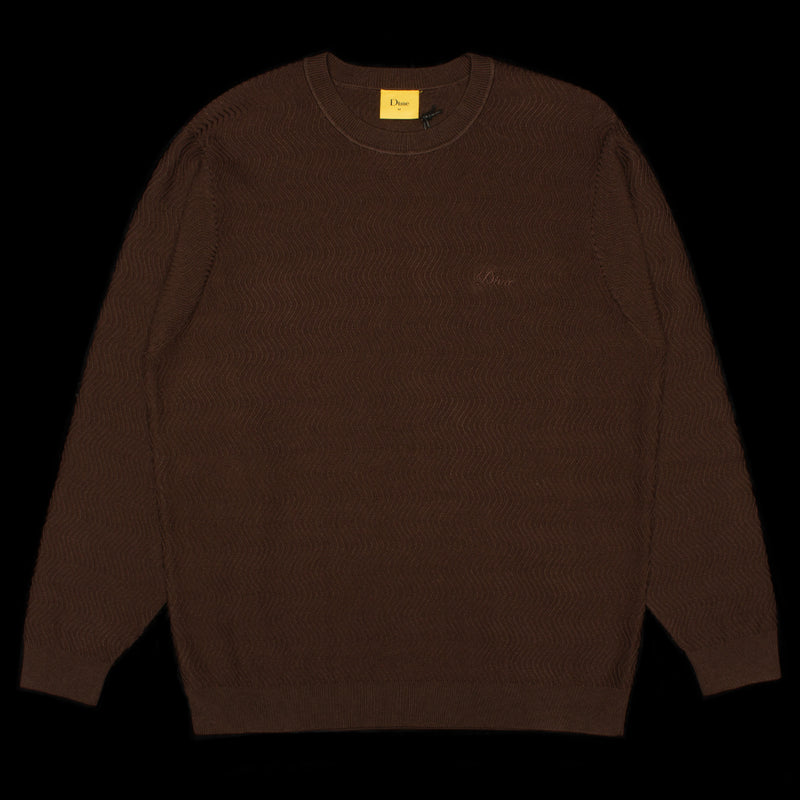 Dime | Wave Cable Knit
Color : Chocolate