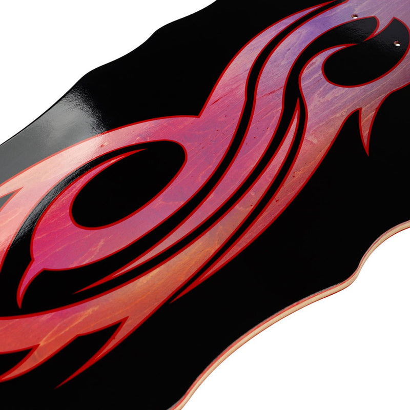 Welcome x Slipknot Tribal S On Widow Skateboard Complete - Purple/Red Stain - 10.00"