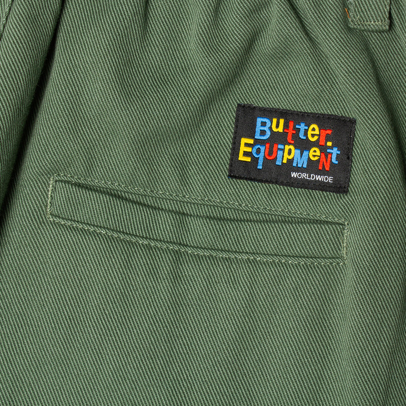 Butter Goods | Wide Leg Pants Color : Dark Sage