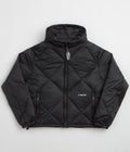Yardsale Diamond Down Puffer Jacket in Black