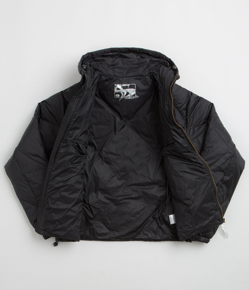 Yardsale Diamond Down Puffer Jacket in Black