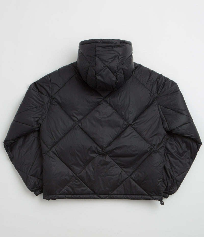 Yardsale Diamond Down Puffer Jacket in Black