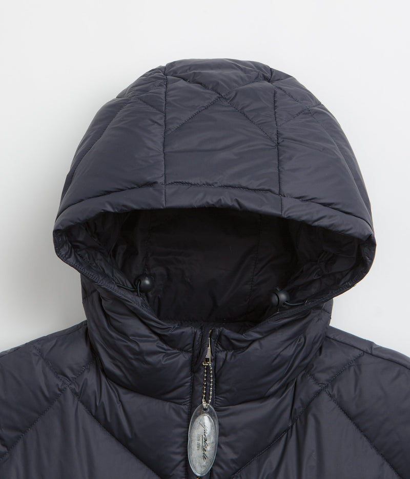 Yardsale Diamond Down Puffer Jacket in Navy